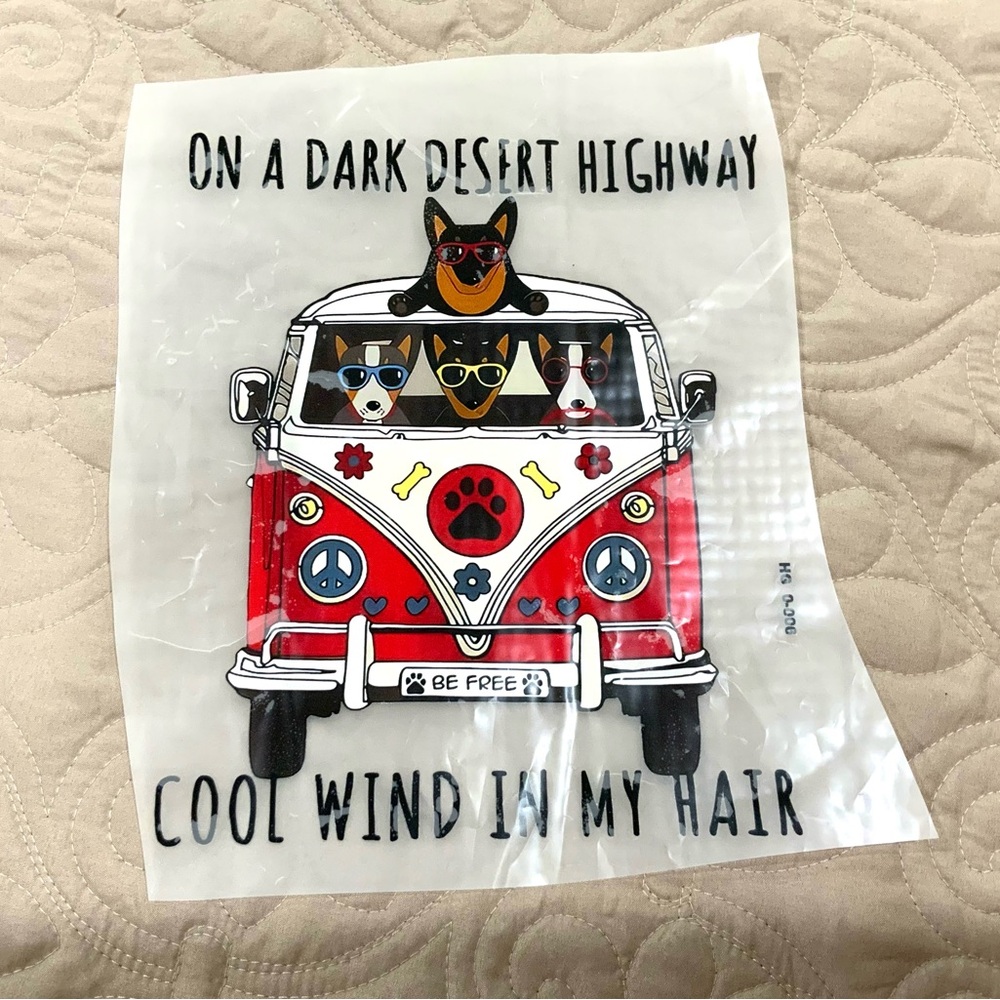 Iron On Graphic Print